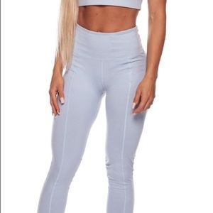 Baby Blue Saski Collection Leggings